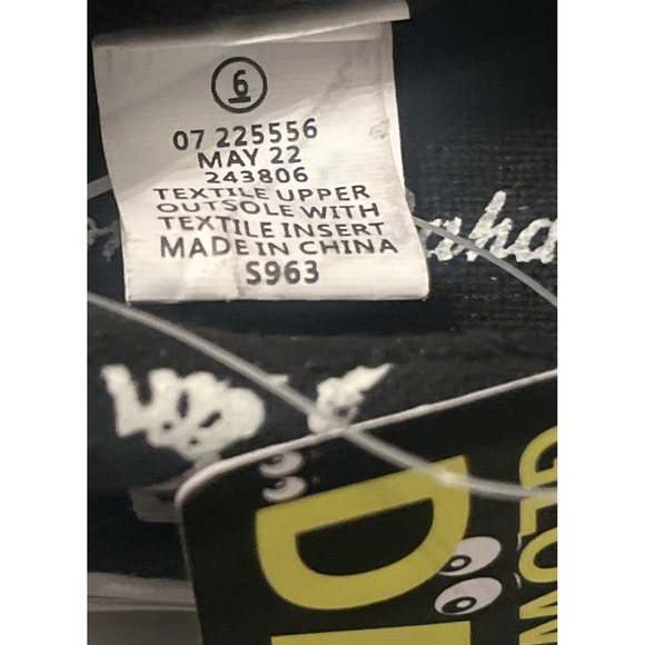 Tommy Bahama Toddler 6 Skeleton Bones Glow-in-the-Dark Halloween Shoes ‎ Canvas - Picture 9 of 11